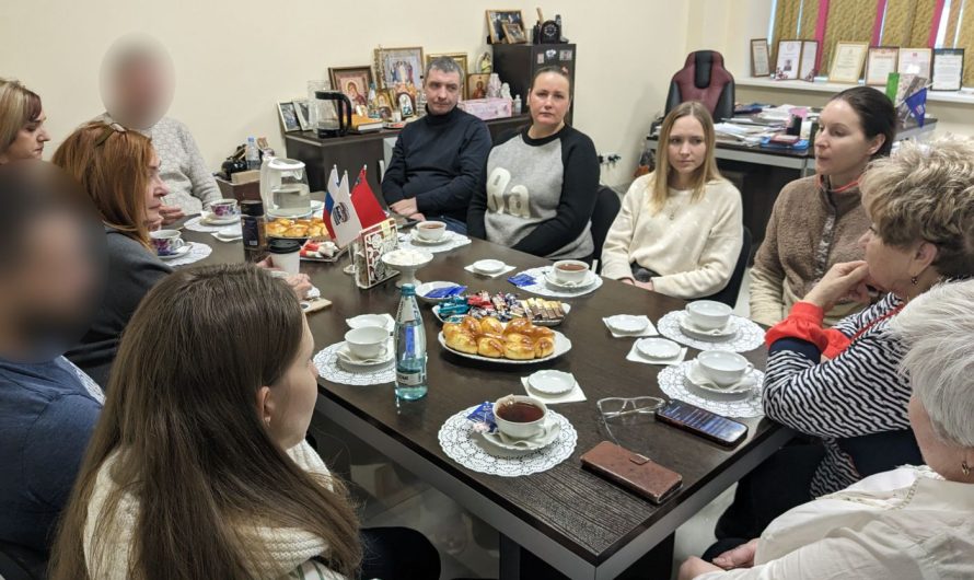 ВСТРЕТИЛИСЬ С БОЙЦАМИ И ПЕРЕДАЛИ ПОМОЩЬ