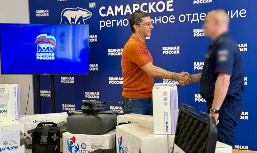 ВЛАДИМИР ГУТЕНЕВ ПЕРЕДАЛ БОЙЦАМ КОПТЕРЫ И НЕОБХОДИМОЕ ДЛЯ ФРОНТА