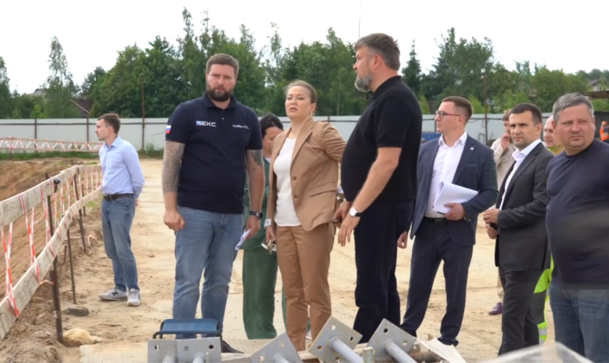 ЧЛЕНЫ РЕГСОВЕТА МОСКОВСКОГО РО СОЮЗМАШ ПРОИНСПЕКТИРОВАЛИ СТРОИТЕЛЬСТВО ИНДУСТРИАЛЬНОГО ПАРКА